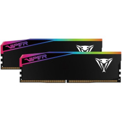Оперативная память DDR5 2x32GB 6000MHz Patriot VEUR564G6028K Viper Elite 5 Ultra RGB RTL Gaming PC5-48000 CL28 DIMM 288-pin 1.4В kit single rank с радиатором Ret