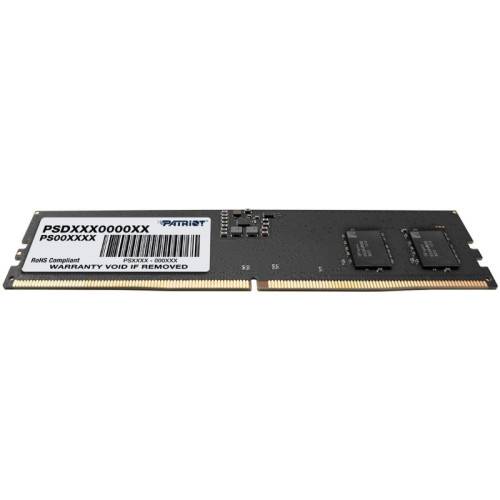 Оперативная память DDR5 8GB 5600MHz Patriot PSD58G560041 Signature RTL PC5-44800 CL46 DIMM 288-pin 1.1В single rank Ret [PSD58G560041]