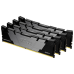 Память оперативная Kingston 64GB 3600MT/s DDR4 CL16 DIMM (Kit of 4) 1Gx8 FURY Renegade Black Память оперативная Kingston 64GB 3600MT/s DDR4 CL16 DIMM (Kit of 4) 1Gx8 FURY Renegade Black