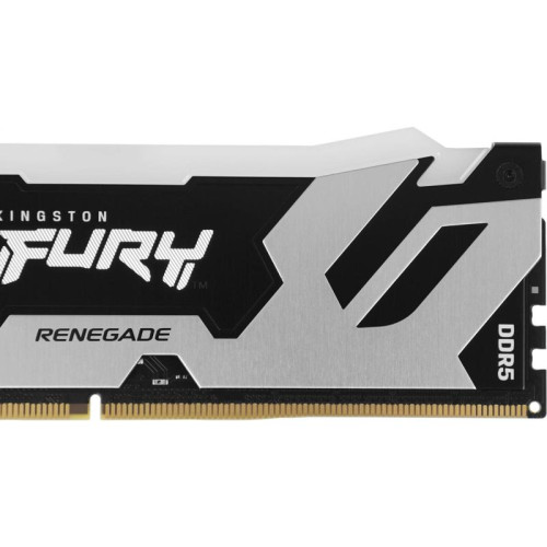 Оперативная память DDR5 16GB 6800MHz Kingston KF568C36RSA-16 Fury Renegade Silver XMP RGB RTL Gaming PC5-54400 CL36 DIMM 288-pin 1.4В kit с радиатором Ret [KF568C36RSA-16]