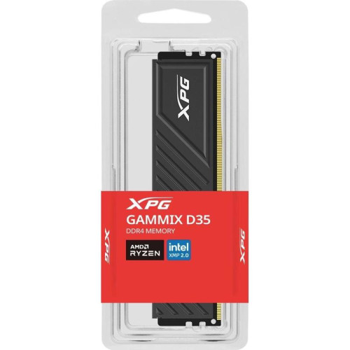 Память DDR4 16GB 3600MHz A-Data AX4U360016G18I-SBKD35 XPG Gammix D35 RTL PC4-28800 CL18 DIMM 288-pin 1.35В dual rank Ret