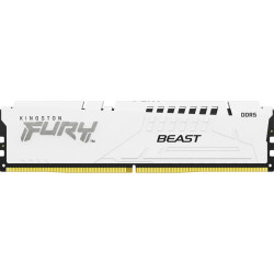 Память оперативная/ Kingston 16GB 5200MT/s DDR5 CL36 DIMM FURY Beast White EXPO