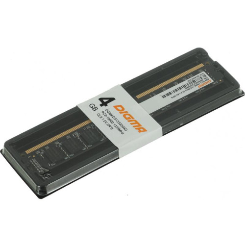 Оперативная память DDR3 4GB 1333MHz Digma DGMAD31333004D RTL PC3-10600 CL9 DIMM 240-pin 1.35В dual rank Ret [DGMAD31333004D]