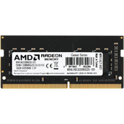 Оперативная память DDR4 16GB 3200MHz AMD R9416G3206S2S-UO R9 OEM PC4-25600 CL22 SO-DIMM 260-pin 1.2В OEM [R9416G3206S2S-UO]
