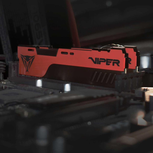 Память DDR4 2x16Gb 3200MHz Patriot PVE2432G320C8K Viper Elite II RTL Gaming PC4-25600 CL18 DIMM 288-pin 1.35В kit с радиатором Ret