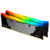 Память оперативная Kingston 64GB 3200MT/s DDR4 CL16 DIMM (Kit of 2) FURY Renegade RGB Память оперативная Kingston 64GB 3200MT/s DDR4 CL16 DIMM (Kit of 2) FURY Renegade RGB