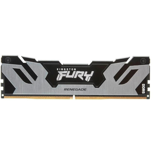 Память оперативная/ Kingston 16GB 6400MT/s DDR5 CL32 DIMM FURY Renegade Silver XMP