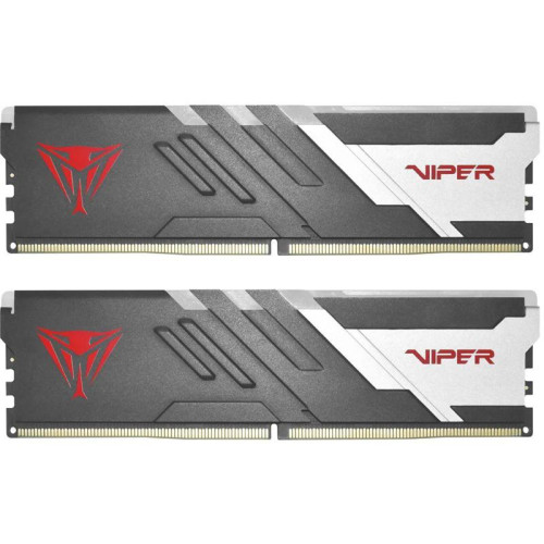 Оперативная память DDR5 2x16Gb 6400MHz Patriot PVVR532G640C32K Viper Venom RGB RTL Gaming PC5-51200 CL32 DIMM 288-pin 1.4В kit с радиатором Ret [PVVR532G640C32K]