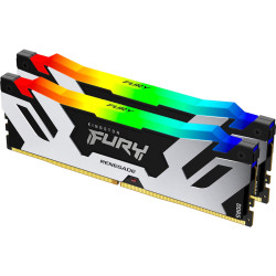 Память оперативная/ Kingston 32GB 6400MT/s DDR5 CL32 DIMM (Kit of 2) FURY Renegade RGB