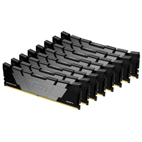 Память оперативная/ Kingston 256GB 3200MHz DDR4 CL16 DIMM (Kit of 8) FURY Renegade Black