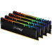 Память оперативная/ Kingston 32GB3200MHz DDR4 CL16DIMM (Kit of4)FURYRenegadeRGB Память оперативная/ Kingston 32GB3200MHz DDR4 CL16DIMM (Kit of4)FURYRenegadeRGB