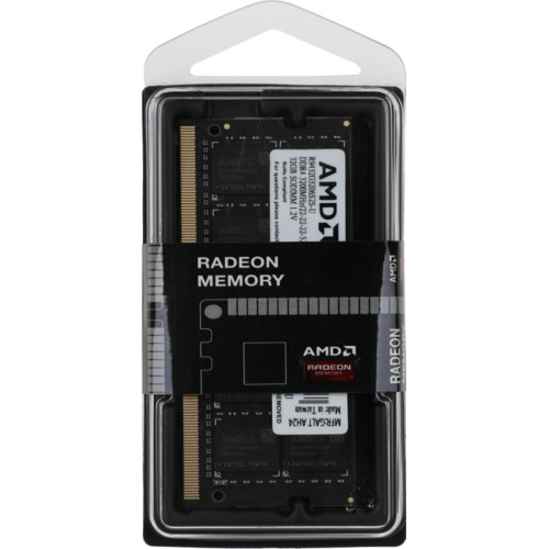 Оперативная память DDR4 32Gb 3200MHz AMD R9432G3206S2S-U R9 RTL PC4-25600 CL22 SO-DIMM 260-pin 1.2В Ret [R9432G3206S2S-U]