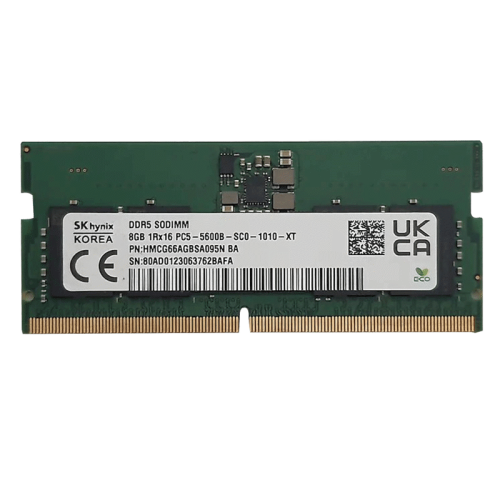 Память оперативная/ SK Hynix 8Gb 5600MT/s DDR5 SODIMM 1Rx16 PC5-5600B-SCO-1010-XT