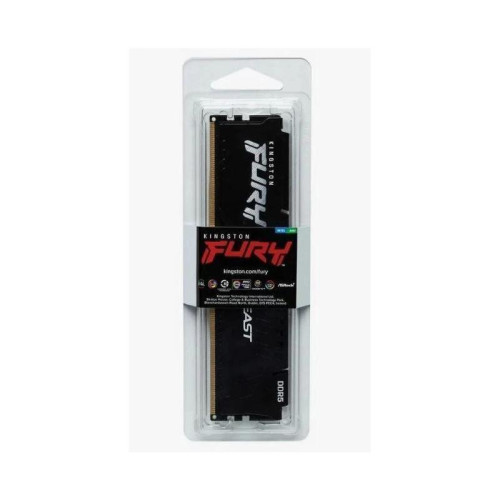 Оперативная память DDR5 32GB 6000MHz Kingston KF560C36BBE2-32 Fury Beast RTL Gaming PC5-48000 CL36 DIMM 288-pin 1.35В single rank с радиатором Ret