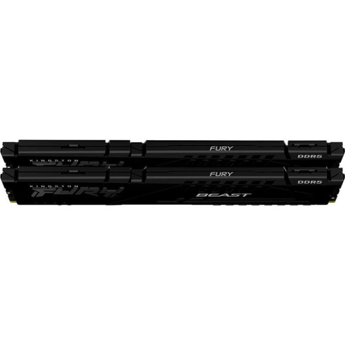 Память оперативная/ Kingston 64GB 5200MT/s DDR5 CL40 DIMM (Kit of 2) FURY Beast Black