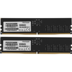 Память DDR5 2x16Gb 5600MHz Patriot PSD532G5600K Signature RTL PC5-44800 CL46 DIMM 288-pin 1.1В Ret