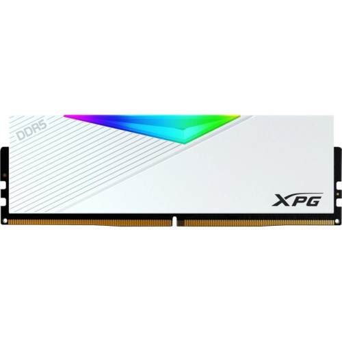Память DDR5 2x16GB 6000MHz A-Data AX5U6000C3016G-DCLARWH XPG Lancer RGB RTL PC5-48000 CL30 DIMM 288-pin 1.35В kit single rank с радиатором Ret