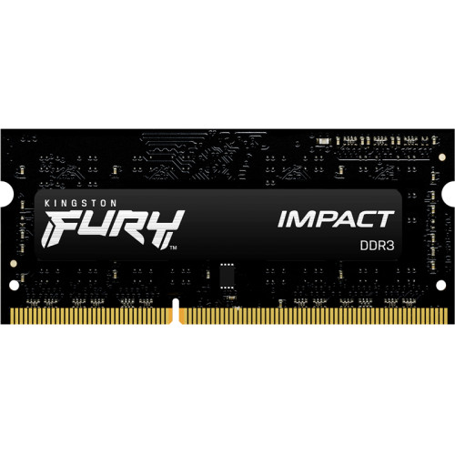 Память оперативная/ Kingston 4GB 1600MHz DDR3LCL9SODIMM1.35V FURYImpact