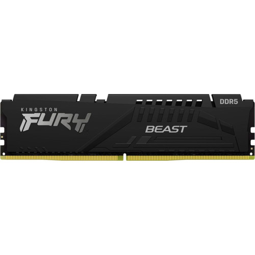 Память оперативная/ Kingston 32GB 4800MT/s DDR5 CL38 DIMM FURY Beast Black PnP