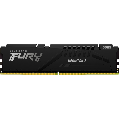 Память оперативная/ Kingston 16GB 6400MT/s DDR5 CL32 DIMM FURY Beast Black EXPO