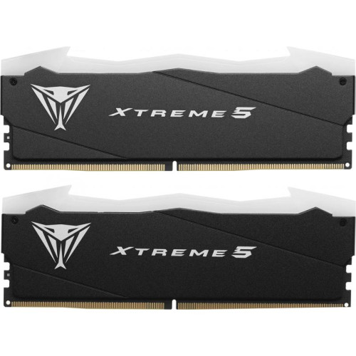 Оперативная память DDR5 2x16Gb 7600MHz Patriot PVXR532G76C36K Viper XTREME RGB RTL Gaming PC5-60800 CL36 DIMM 288-pin 1.45В с радиатором Ret [PVXR532G76C36K]