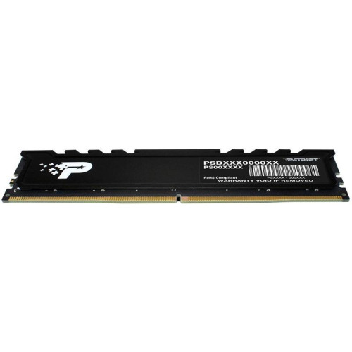 Оперативная память DDR5 16GB 5600MHz Patriot PSP516G560081H1 Signature Premium RTL PC5-44800 CL46 DIMM 288-pin 1.1В single rank с радиатором Ret [PSP516G560081H1]