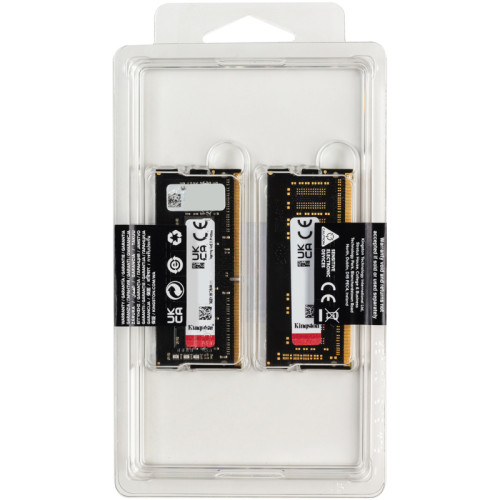 Память оперативная Kingston 16GB 3200MT/s DDR4 CL20 SODIMM (Kit of 2) FURY Impact
