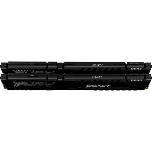 Память оперативная/ Kingston 32GB 6800MT/s DDR5 CL34 DIMM (Kit of 2) FURY Beast Black XMP Память оперативная/ Kingston 32GB 6800MT/s DDR5 CL34 DIMM (Kit of 2) FURY Beast Black XMP