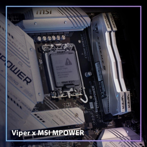 Память DDR5 2x24GB 6400MHz Patriot PVXR548G64C32KM Viper Xtreme 5 RGB RTL Gaming PC5-51200 CL32 DIMM 288-pin 1.4В с радиатором Ret