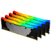Память оперативная Kingston 32GB 3200MT/s DDR4 CL16 DIMM (Kit of 4) FURY Renegade RGB
