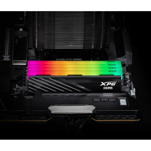 Память DDR5 2x16GB 6000MHz A-Data AX5U6000C3016G-DTLABRBK XPG Lancer RGB RTL PC5-48000 CL30 DIMM 288-pin 1.35В kit dual rank с радиатором Ret