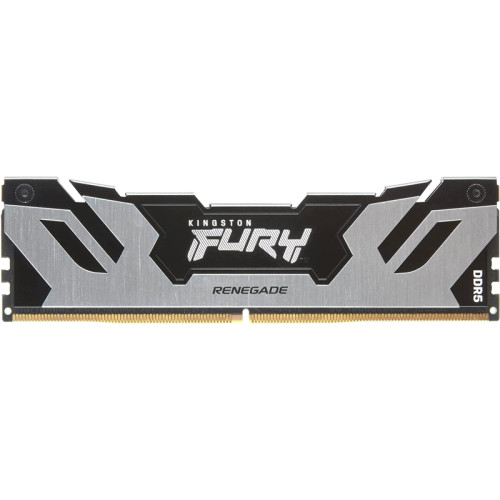 Память оперативная/ Kingston 32GB 6400MT/s DDR5 CL32 DIMM (Kit of 2) FURY Renegade Silver