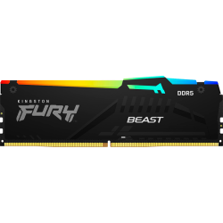 Память оперативная/ Kingston 32GB 5600MT/s DDR5 CL40 DIMM FURY Beast RGB