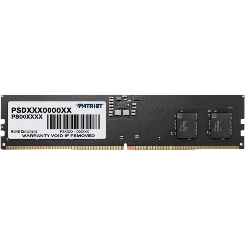 Оперативная память DDR5 32GB 5600MHz Patriot PSD532G56002 Signature RTL PC5-44800 CL46 DIMM 288-pin 1.1В dual rank Ret [PSD532G56002]
