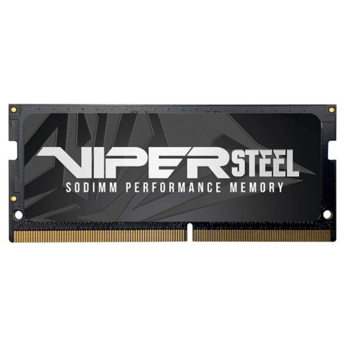 Оперативная память DDR4 16Gb 2666MHz Patriot PVS416G266C8S Viper Steel RTL PC4-21300 CL18 SO-DIMM 260-pin 1.2В Ret [PVS416G266C8S]