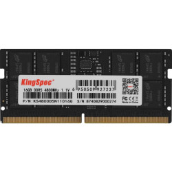 Оперативная память DDR5 16GB 4800MHz Kingspec KS4800D5N11016G RTL PC5-38400 CL40 SO-DIMM 288-pin 1.1В single rank Ret [KS4800D5N11016G]