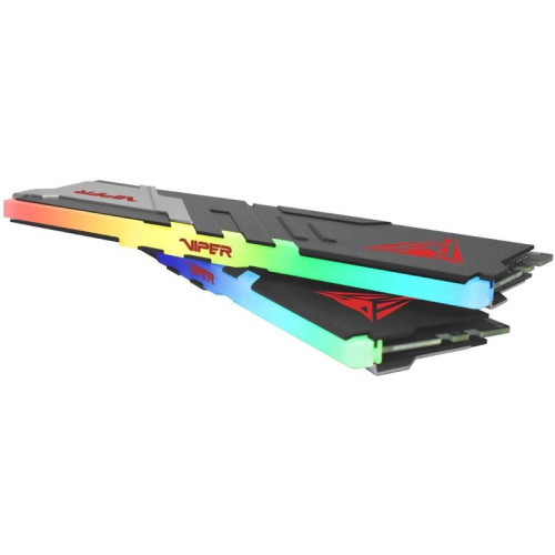 Оперативная память DDR5 2x16GB 6000MHz Patriot PVVR532G600C30K Viper Venom RGB RTL Gaming PC5-38400 CL30 DIMM 288-pin 1.35В kit с радиатором Ret [PVVR532G600C30K]