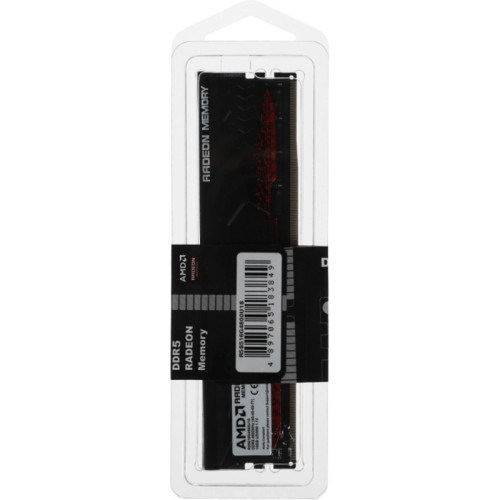 Оперативная память DDR5 16GB 4800MHz AMD R5S516G4800U1S Radeon R5 RTL PC4-38400 CL40 DIMM 288-pin 1.1В с радиатором Ret [R5S516G4800U1S]