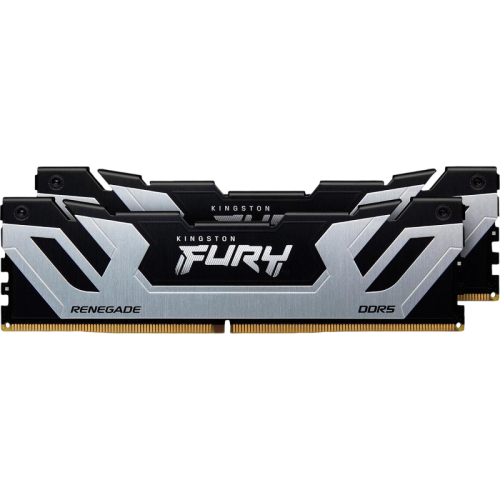 Память оперативная/ Kingston 48GB 8400MT/s DDR5 CL40 CUDIMM (Kit of 2) FURY Renegade Silver XMP