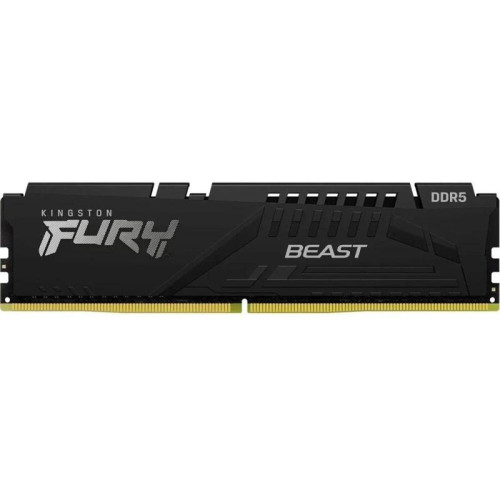 Оперативная память DDR5 32GB 6000MHz Kingston KF560C36BBE2-32 Fury Beast RTL Gaming PC5-48000 CL36 DIMM 288-pin 1.35В single rank с радиатором Ret