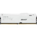 Память оперативная/ Kingston 64GB 5600MT/s DDR5 CL40 DIMM (Kit of 4) FURY Beast White RGB XMP