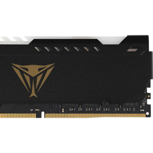 Оперативная память DDR4 16GB 3200MHz Patriot PVSR416G320C8 Viper Steel RGB RTL Gaming PC4-25600 CL18 DIMM 288-pin 1.35В dual rank с радиатором Ret [PVSR416G320C8]