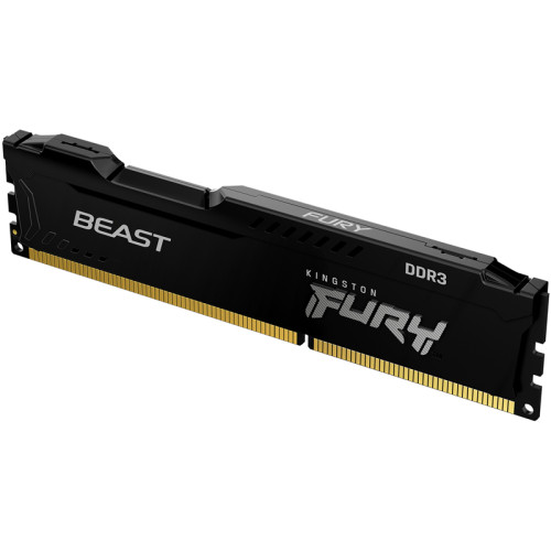 Память оперативная/ Kingston 8GB 1866MHz DDR3 CL10 DIMM FURYBeastBlack