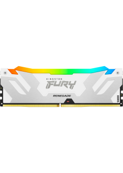 Память оперативная/ Kingston 16GB 7600MT/s DDR5 CL38 DIMM FURY Renegade RGB White XMP