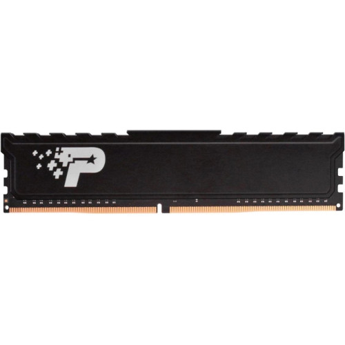 Оперативная память DDR4 16GB 2666MHz Patriot PSP416G2666H1 Signature Premium RTL PC4-21300 CL19 DIMM 288-pin 1.2В dual rank с радиатором Ret