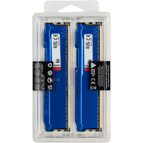 Память оперативная/ Kingston 16GB 1600MHz DDR3 CL10 DIMM(Kit of 2)FURYBeastBlue Память оперативная/ Kingston 16GB 1600MHz DDR3 CL10 DIMM(Kit of 2)FURYBeastBlue