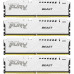 Память оперативная/ Kingston 64GB 6000MT/s DDR5 CL40 DIMM (Kit of 4) FURY Beast White XMP