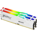 Память оперативная/ Kingston 64GB 5600MT/s DDR5 CL36 DIMM (Kit of 2) FURY Beast White RGB EXPO