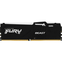 Память оперативная/ Kingston 64GB 5200MT/s DDR5 CL36 DIMM (Kit of 2) FURY Beast RGB EXPO