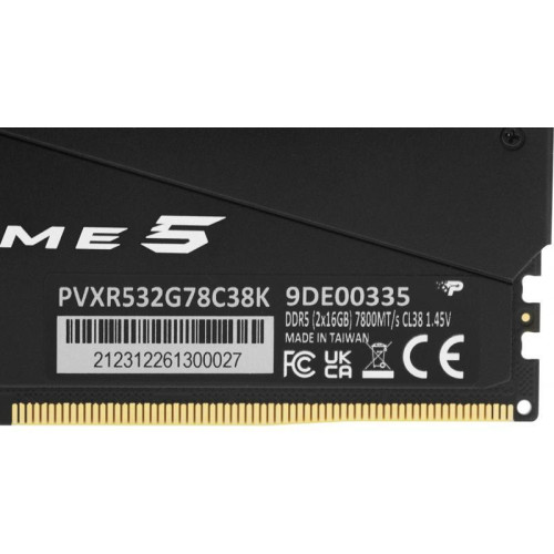 Оперативная память DDR5 2x16Gb 7800MHz Patriot PVXR532G78C38K Viper XTREME RGB RTL Gaming PC5-62400 CL38 DIMM 288-pin 1.45В с радиатором Ret [PVXR532G78C38K]